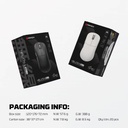 FANTECH HELIOS II PRO S XD3 4K 8K Wireless Gaming Mouse PAW3395 Gaming Nordic 52840 Ultralight Mice PC Gamer Accessories