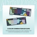 MK890 V2 ATOM96 MIZU EDITION MECHANICAL KEYBOARD NAVY BLUE (REDSWITCH/BLUESWITCH)