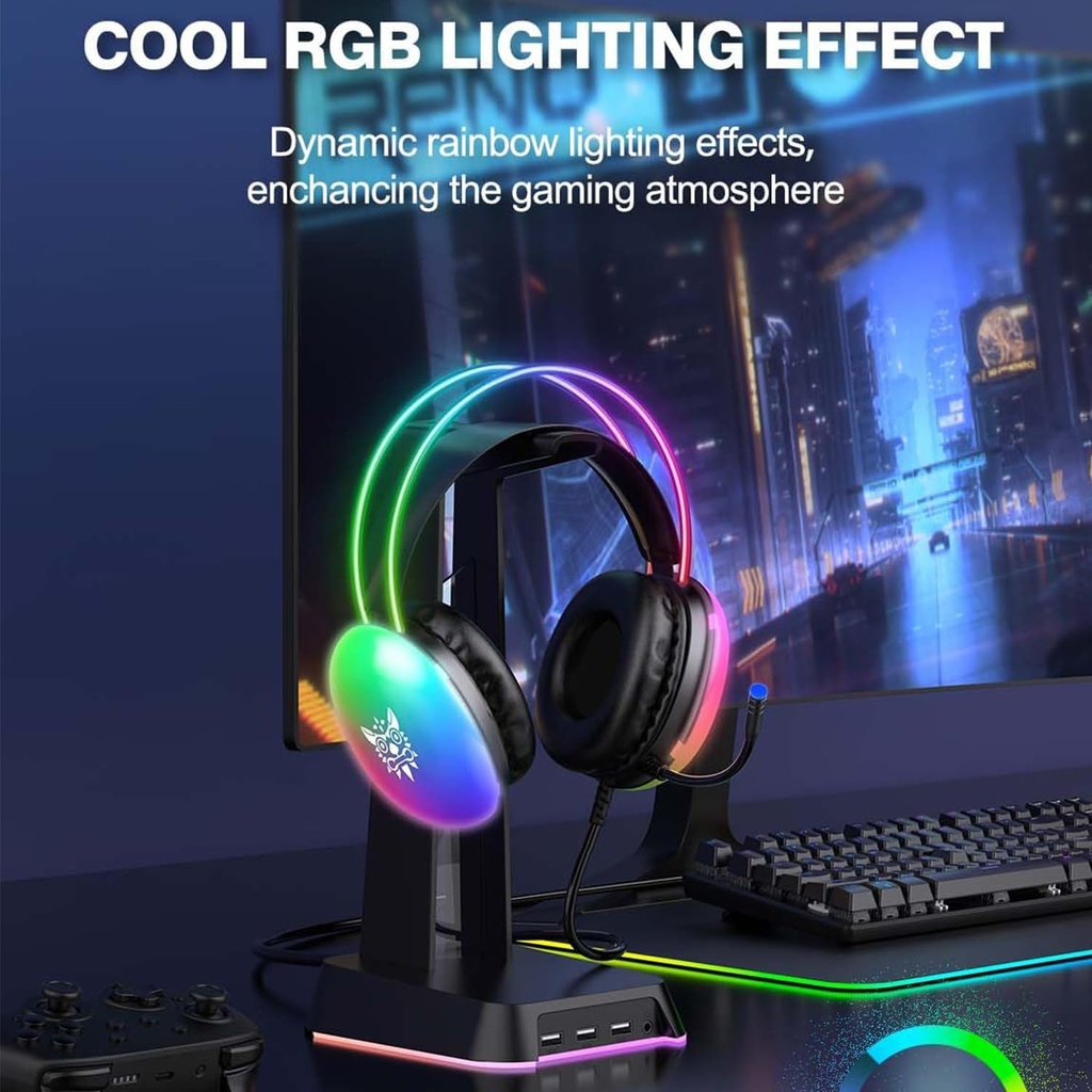 ONIKUMA X25 Gaming Headset - Black