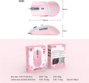 Fantech VX6 PHANTOM II Gaming Mouse – Optical Sensor 7,200 DPI (Pink)