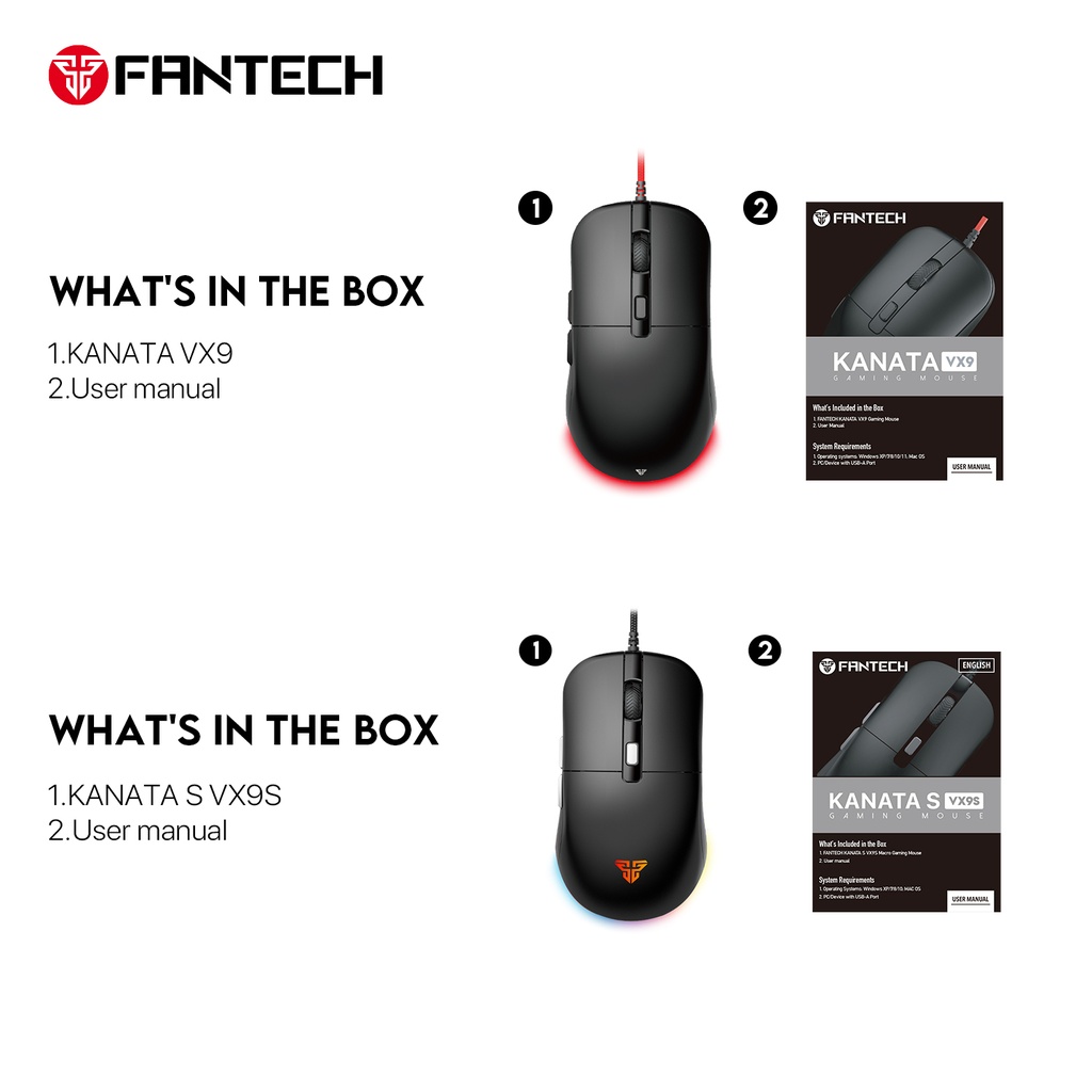FANTECH KANATA Mouse VX9