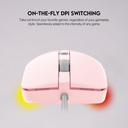 Fantech KANATA VX9S RGB Light 6D Wired Gaming Mouse (Pink)