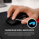Fantech KANATA S WG9/WG9S | Wireless Gaming Mouse Black-red-yellow