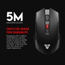 Fantech Raigor Ii Wg10 Gaming Mouse in Black-red-Grey