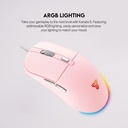 Fantech KANATA VX9S RGB Light 6D Wired Gaming Mouse (Pink)