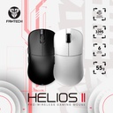 FANTECH Helios II XD3V3 Wireless Gaming Mouse|PixArt 3395 26,000 DPI 1K TTC Gold Switches 6 Programmable Buttons Professional 55g Wired Mouse|Lightweight Mouse, Black