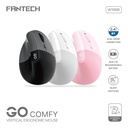 Fantech W195R and W195 GO Comfy Mouse Vertical Ergonomic Design Wireless & Bluetooth Connection Compact Mouse