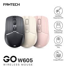 [MO-12-31] Fantech GO W605 Wireless Office Mouse
