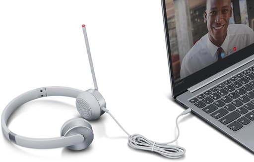 [HP-08-14] Lenovo 100 Stereo Analog Headset GXD1B60597