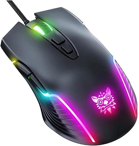 [MO-16-00] ONIKUMA CW905 RGB Gaming Mouse – 6400 DPI – 7 Programable Buttons black
