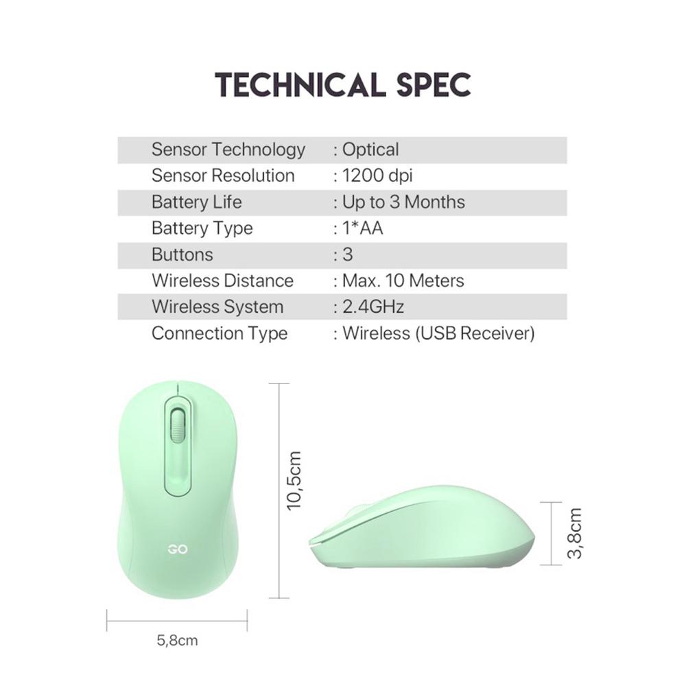 Fantech Go W608 Wireless Mouse