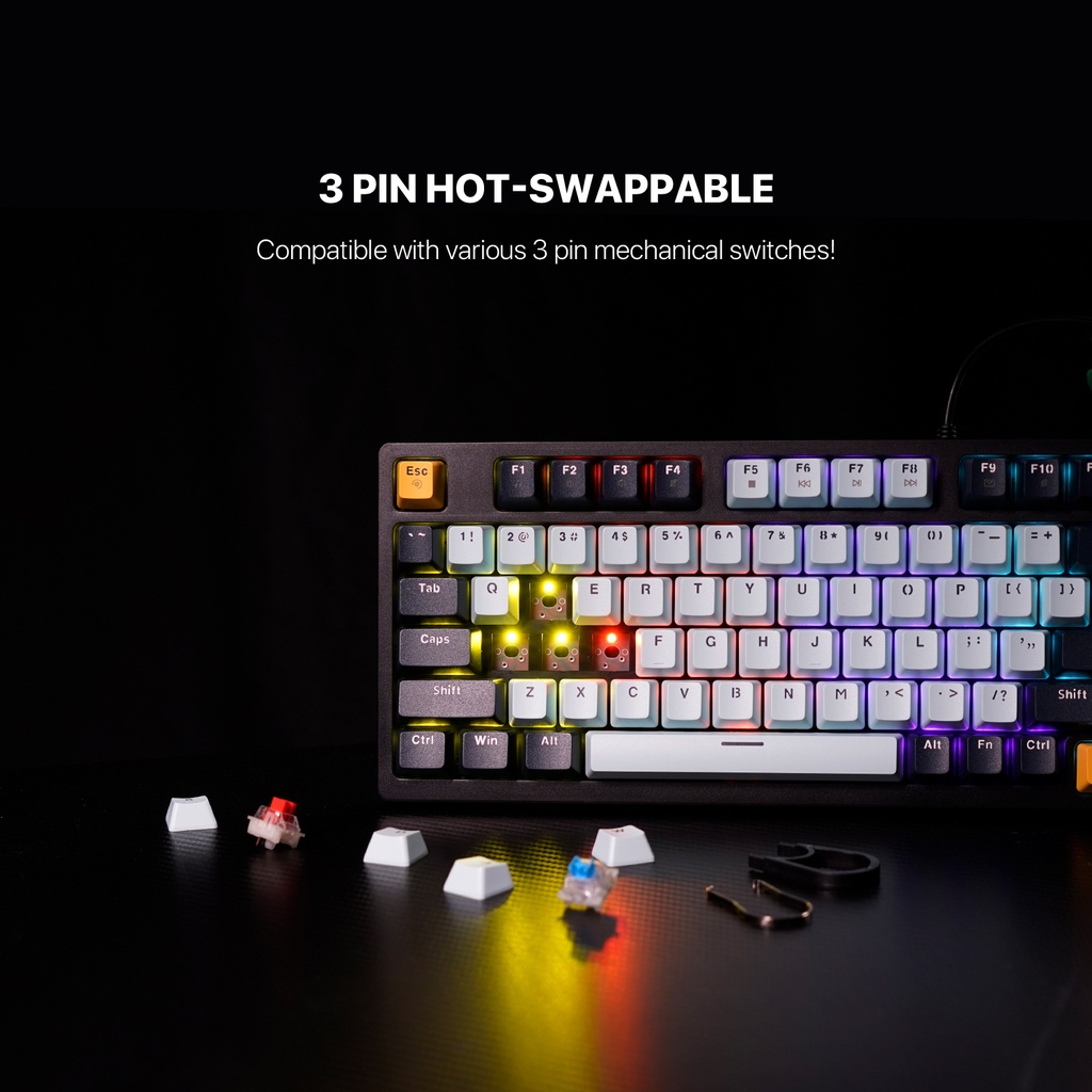 MK890 V2 ATOM96 MIZU EDITION MECHANICAL KEYBOARD NAVY BLUE (REDSWITCH/BLUESWITCH)