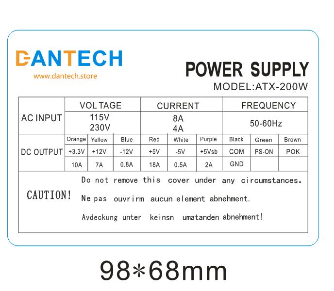 power supply Big Fan dantech