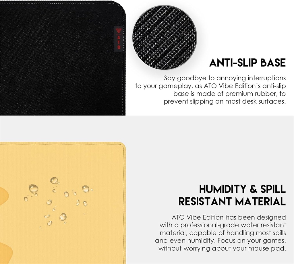Fantech ATO MP905 Vibe Edition Desk Mat | Sandy Charcoal