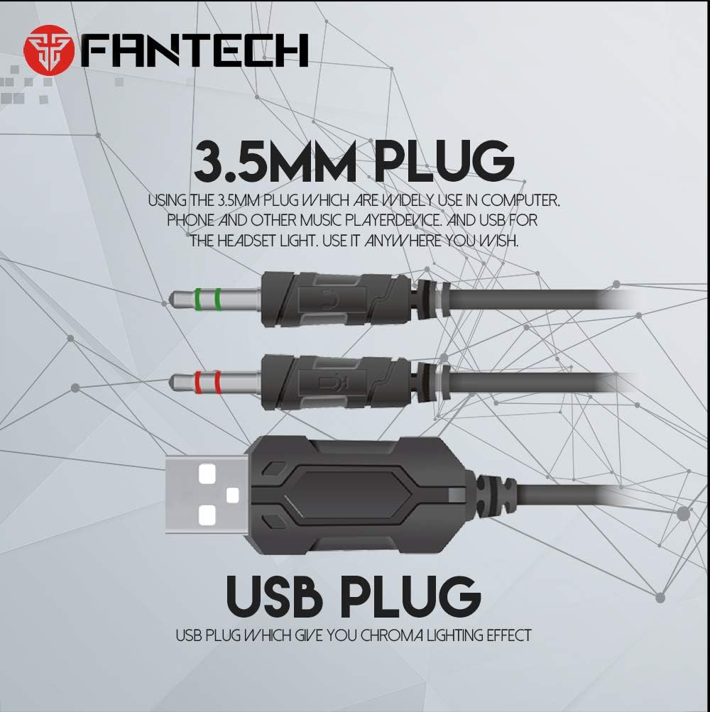 Fantech HG20 Captain 7.1 RGB Gaming Headphone