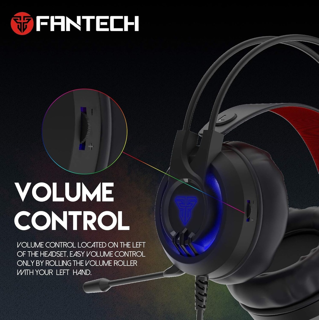 Fantech HG20 Captain 7.1 RGB Gaming Headphone