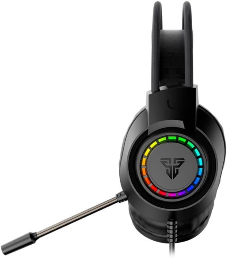 Fantech HG28 Gaming Headset, RGB 7.1 Surround Sound, Drivers 50mm, Black, HG28-BK