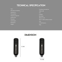 Fantech MCX01 Leviosa Professional Condenser Microphone - Cardioid Polar Pattern - RGB Illumination - USB Interface - Easy Adjustable Tripod - Pop Filter