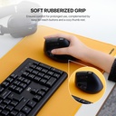 Fantech W195R and W195 GO Comfy Mouse Vertical Ergonomic Design Wireless & Bluetooth Connection Compact Mouse
