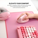 Fantech W195R and W195 GO Comfy Mouse Vertical Ergonomic Design Wireless & Bluetooth Connection Compact Mouse
