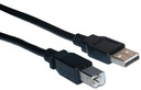 Cable USB Printer 1.5 m Black Dantech