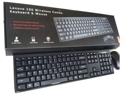 Lenovo 100 Wireless Combo Keyboard With Mouse