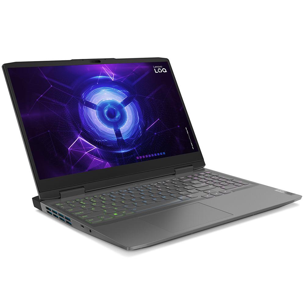 Lenovo Gaming Laptop LOQ COR I5 -12450HX 16GB /512GBSSD/6GB/RTX-3050/15.6"FHD/144Hz/DOS/GREY /WHITE-BKLT/ARB