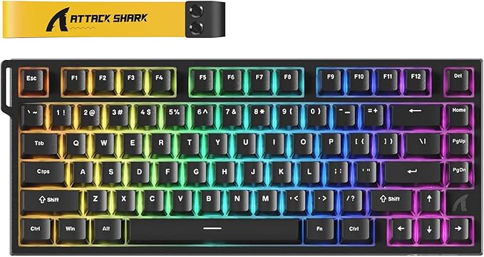 Attach Shark R82HE Wired RGB Magnetic Keyboard