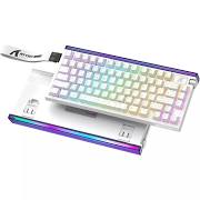 Attach Shark R85HE Wired RGB Lightbox Magnetic Keyboard Starlight white