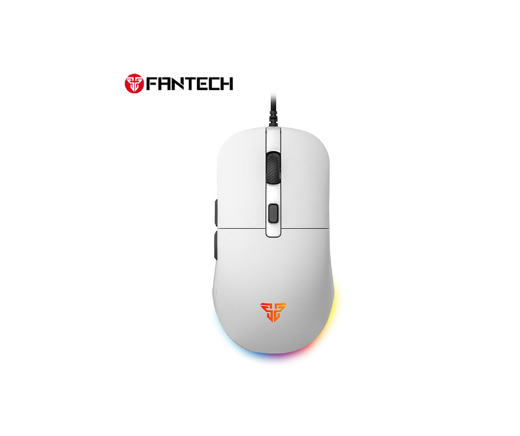 Fantech KANATA VX9S RGB Light 6D Wired Gaming Mouse (White)