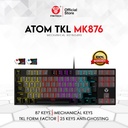 FANTECH MK876V2 ATOM87 RGB MECHANICAL KEYBOARD SUMI EDITION - GREY