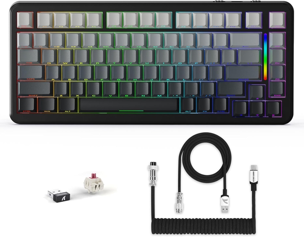 Attack Shark M86 Tri-mode RGB Keyboard Moonlit night