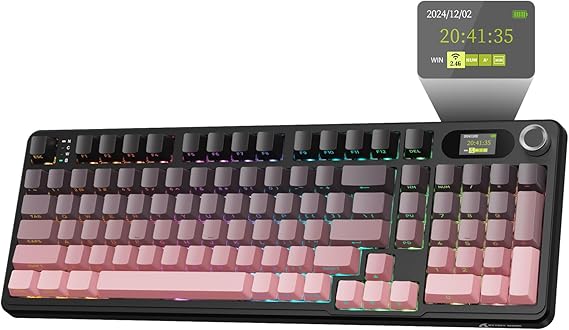 Attack Shark X98PRO three-mode RGB keyboard Blackberry