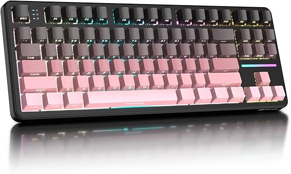 Attack Shark X87 Customized RGB Tri-mode Mechanical Keyboard