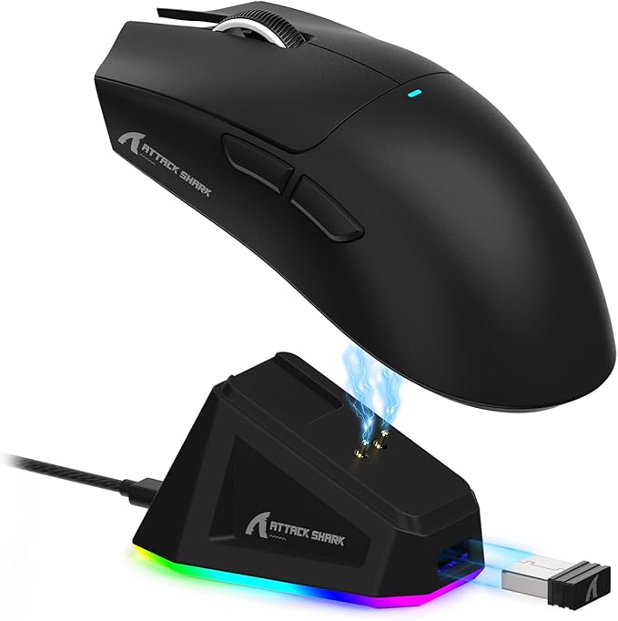 Attach Shark X11SE lightweight three-mode mouse Black