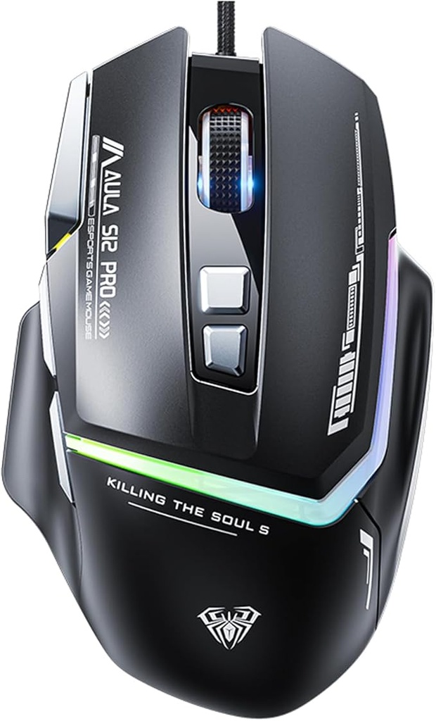 AULA S12 Pro RGB Gaming Mouse