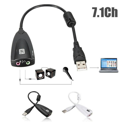 [SC-00-00] 5H V2 7.1 External USB Sound Card