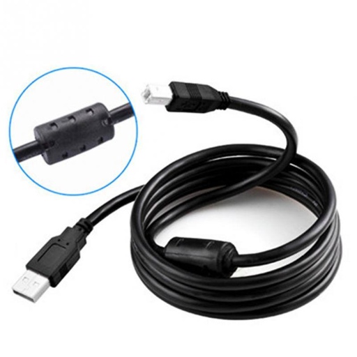 [DC-01-02] Cable USB Printer 3 m Black Dantech