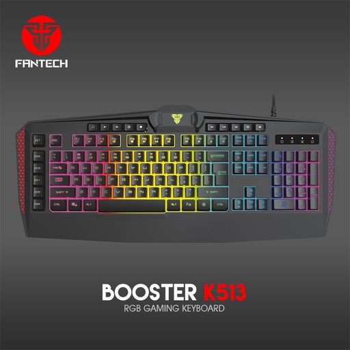 [KB-08-03] FANTECH K513 BOOSTER RGB MACRO Gaming Keyboard