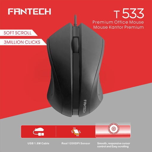[MO-12-10] Fantech T533 Mouse USB