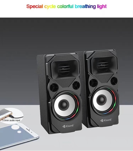 [SP-03-20] Kisonli U-9004 Speaker USB