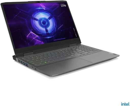 [LAP-02-04] Lenovo Gaming Laptop LOQ 15IRH8 I7-13620H 16GB /512GBSSD/6GB/RTX-4050/15.6"FHD/144Hz/DOS/GREY /WHITE-BKLT/ARB