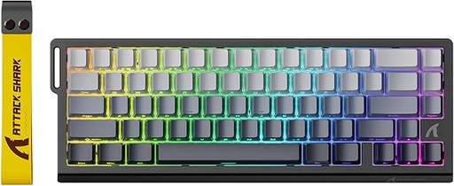 [KB-03-01] Attach Shark R85HE Wired RGB Lightbox Magnetic Keyboard Moonlight