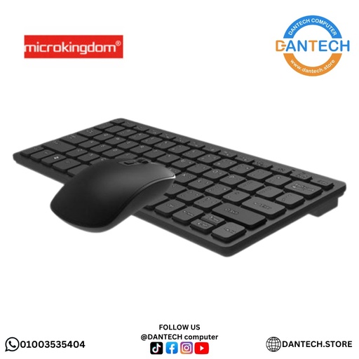 [KB-01-04] Microkingdom mk666 mini wireless keyboard +mouse