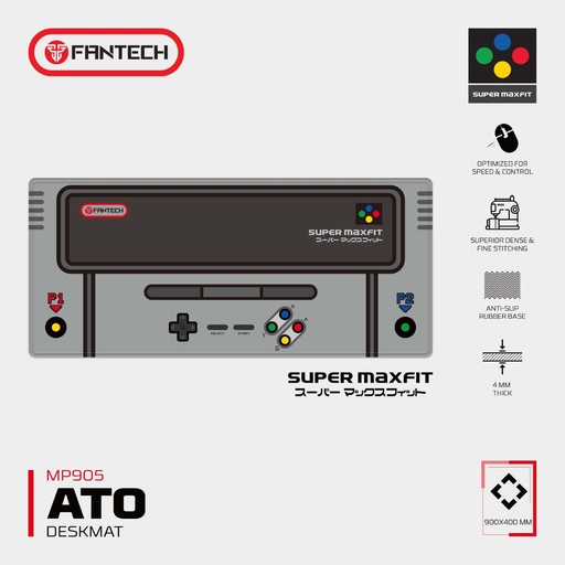 [ACC-05-17] FANTECH ATO MP905 SUPER MAXFIT DESKMAT MOUSE PAD