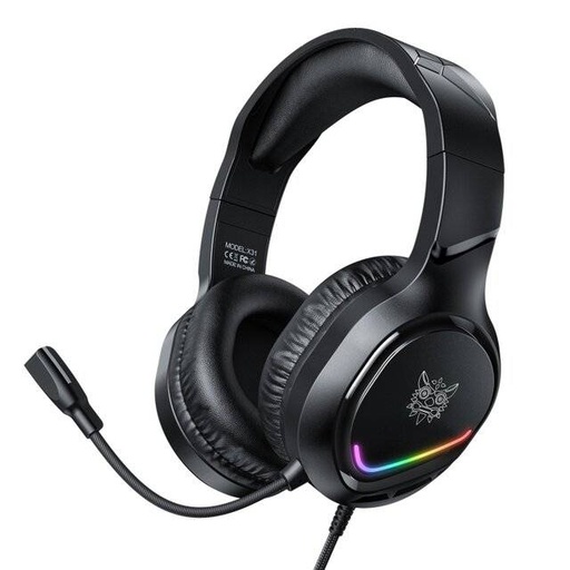 [HP-02-08] Onikuma X31 RGB [USB+3.5mm] Headphone (Black)