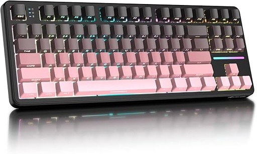 [KB-03-32] Attack Shark X87 Customized RGB Tri-mode Mechanical Keyboard