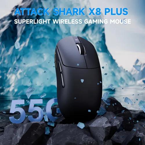 [MO-03-04] Attach Shark X8 PLUS flagship lightweight gaming mouse Black