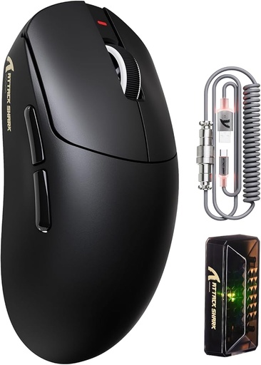 [MO-03-05] Attach Shark X8 PRO flagship lightweight gaming mouse Black