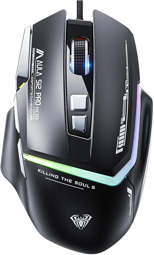 [MO-09-12] AULA S12 Pro RGB Gaming Mouse